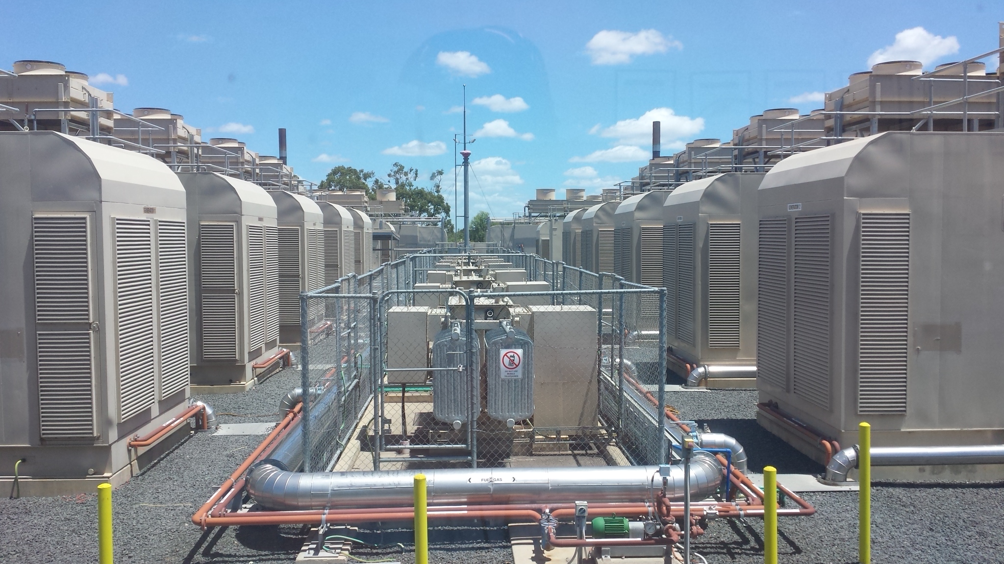 Waste Coal Methane Power station