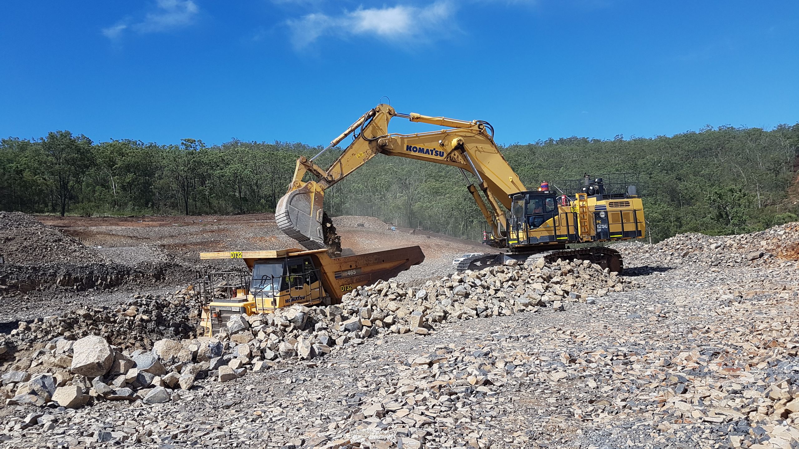 Construction support services including crushing and agregates
