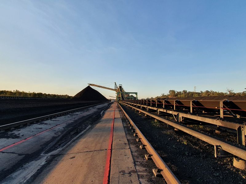 Coal stockpile
